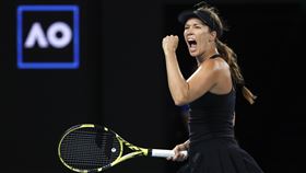 ▲柯林斯（Danielle Collins）首度闖進澳網決賽。（圖／美聯社／達志影像）