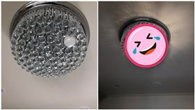 幫水晶燈裝燈泡！他點亮看傻…一問設計師崩潰：別跟我說話（圖／翻攝自爆廢公社二館）