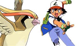 小智把比雕忘在常盤森林當中，至今已經23年。（圖／翻是自寶可夢圖鑑、IMDB）