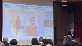 個案出席記者會現身說法，表示現在已能回復原本正常的生活及運動。（圖／記者簡浩正攝影）