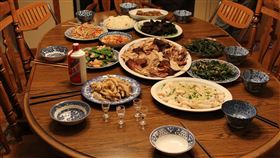 過年年夜飯，圍爐，年菜 圖／PIXABAY