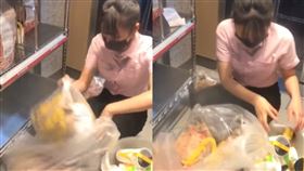 台南麥當勞，因下雨天沒人要送，只好銷毀餐點。（圖／翻攝自FoodPanda台南臉書）