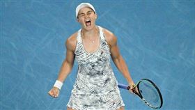 世界球后巴蒂（Ashleigh Barty）（圖／翻攝自@AustralianOpen推特）
