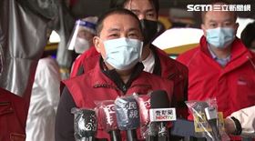 侯友宜慰勞及視察防疫計程車隊