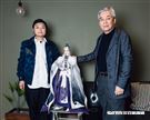 黃強華、黃亮勛《素還真》三立新聞網專訪。（圖／記者楊澍攝影）