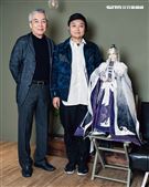 黃強華、黃亮勛《素還真》三立新聞網專訪。（圖／記者楊澍攝影）