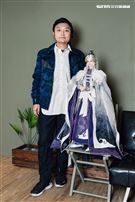 黃強華、黃亮勛《素還真》三立新聞網專訪。（圖／記者楊澍攝影）