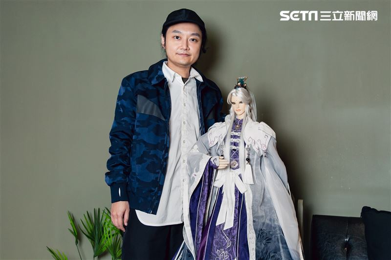 黃強華、黃亮勛《素還真》三立新聞網專訪。（圖／記者楊澍攝影）
