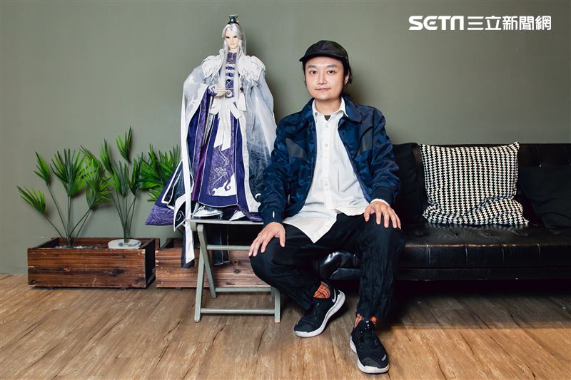 黃強華、黃亮勛《素還真》三立新聞網專訪。（圖／記者楊澍攝影）