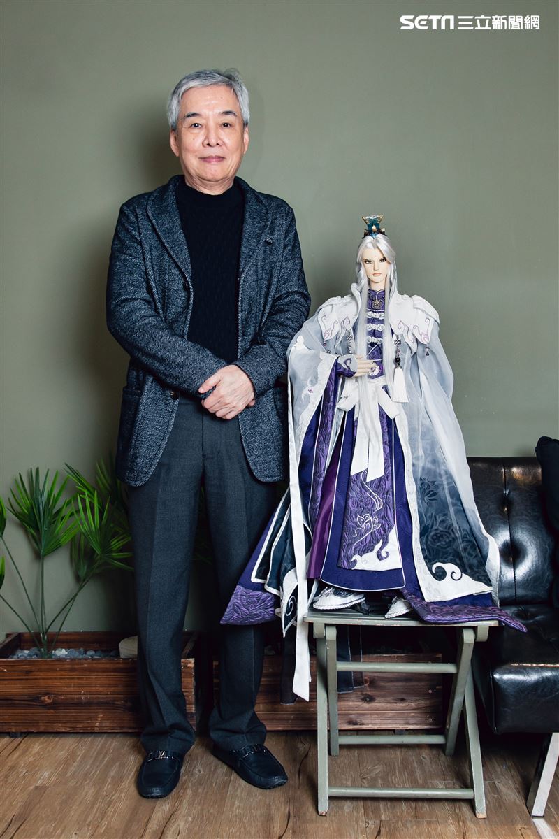 黃強華、黃亮勛《素還真》三立新聞網專訪。（圖／記者楊澍攝影）
