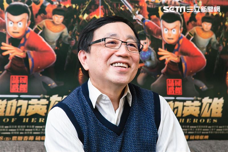 葉佳龍三立新聞網專訪。（圖／記者楊澍攝影）