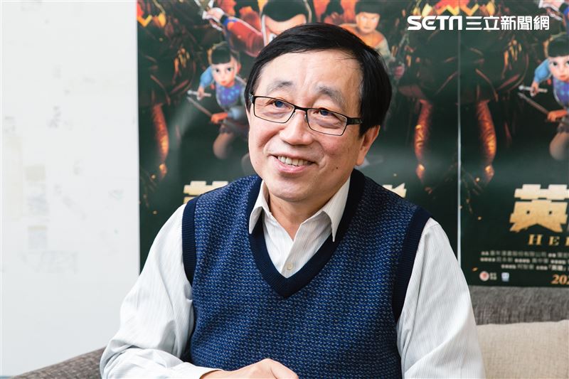 葉佳龍三立新聞網專訪。（圖／記者楊澍攝影）