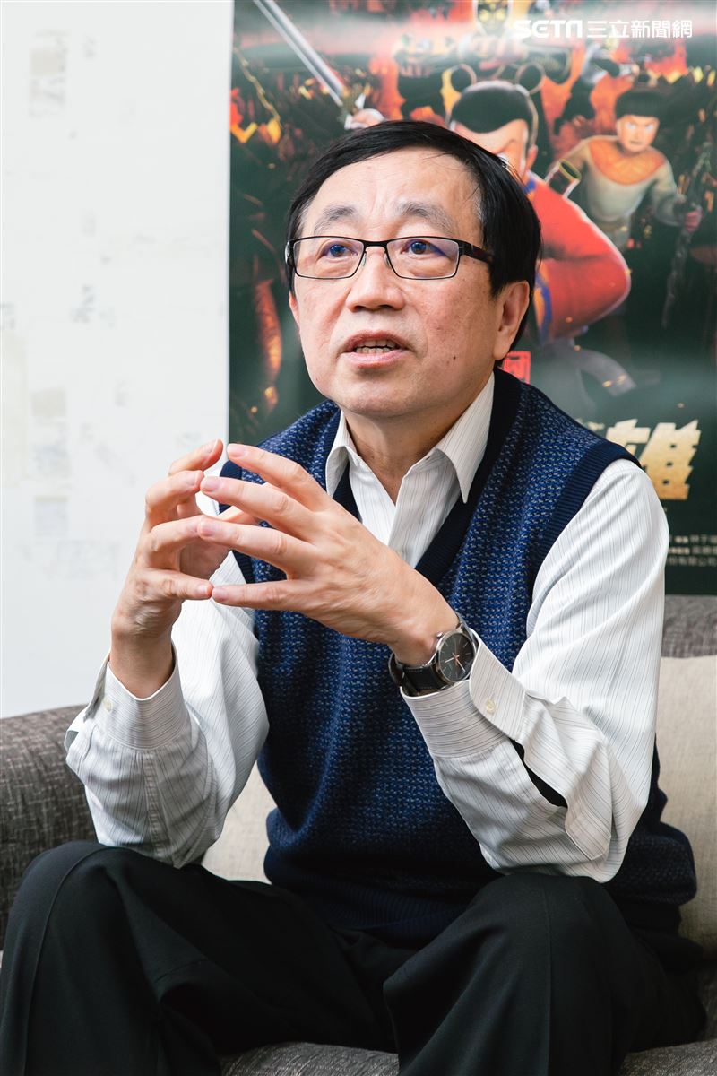 葉佳龍三立新聞網專訪。（圖／記者楊澍攝影）