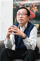 葉佳龍三立新聞網專訪。（圖／記者楊澍攝影）