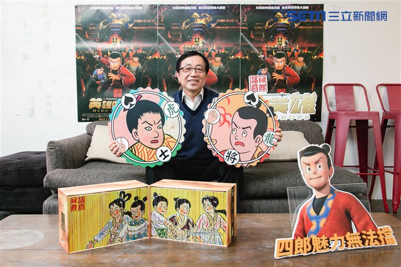 葉佳龍三立新聞網專訪。（圖／記者楊澍攝影）