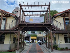 審計新村面積僅0.52公頃，然而經過細心規劃目前已成為打卡夯點。（圖／三立）