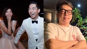 林志玲、詹惟中（圖／翻攝自林志玲、詹惟中臉書）
