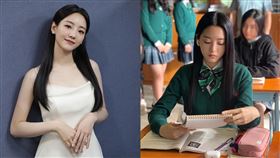 《殭屍校園》中飾演班長的韓國女星趙怡賢，人氣暴漲。（圖／翻攝自IG／yihyun_1208）
