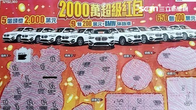 北市警買刮刮樂　爽中百萬全所樂瘋
