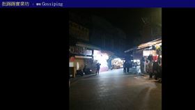 有網友分享士林夜市沒人（圖／翻攝自PTT）