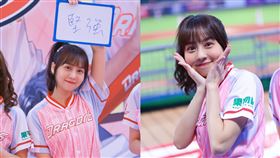 梔梔、啦啦隊。（圖／翻攝自梔梔IG）