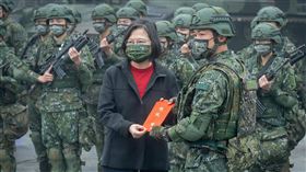 蔡英文春節慰勉：陸軍機步二六九旅聯兵三營，國軍（圖／總統府提供）