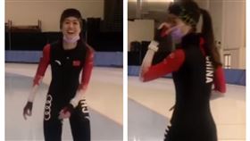 台灣冬奧女將穿中國隊制服（圖／翻攝自uting_hope IG）