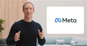 臉書母公司去年大張旗鼓改名為Meta，但受到蘋果調整廣告政策以及公司內控醜聞衝擊，第4季成長趨緩。（圖／翻攝自臉書直播畫面）