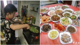 中國,寧波,小六,國小,年菜,黃宇騰（圖／翻攝自寧波晚報）