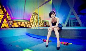 台灣競速滑冰選手黃郁婷。（圖／翻攝自Yu-Ting Huang 黃郁婷）