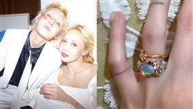  南韓「性感小野馬」泫雅跟小兩歲的男友Dawn。泫雅ＩＧ