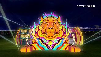 新北燈會登場　「臥虎藏龍」主燈吸睛