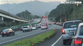 夕陽,塞車,國道,車子,開車,高公局 （示意圖／資料照）