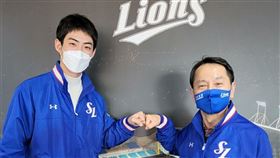 ▲具滋昱5年合約與三星獅續約。（圖／取自三星獅FB）