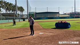 ▲中信兄弟2022年開始春訓劉志威。（圖／記者蕭保祥攝影）