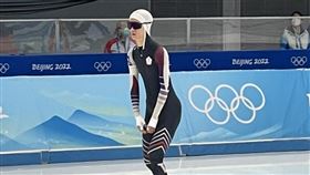 冬奧女子滑冰黃郁婷。（圖／中華奧會提供）