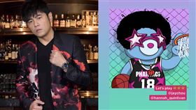 周杰倫、尚克勞范達美NFT/翻攝自IG