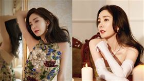 楊冪披婚紗（圖／翻攝自）