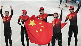 中國短道速滑首金（圖／達志影像）