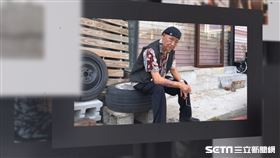 96歲爺刺青／弘道老人福利基金會提供 