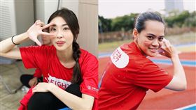 胡祖薇、吱吱（圖／翻攝自胡祖薇、吱吱臉書）