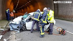 基隆市,台62線,車禍,自撞,瑪南隧道
