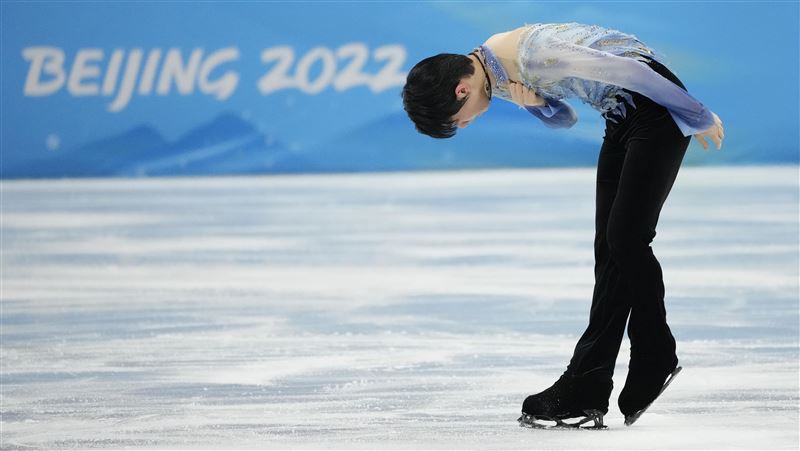 羽生結弦冬奧首跳失誤！排名暫居第8