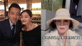 汪小菲與大S離婚隨即爆出新歡，張蘭初五為兒子汪小菲護航，自認母子做人不齷齪。（圖／翻攝自大S、張蘭微博）