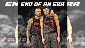 ▲拓荒者雙槍正式宣告拆夥。（圖／翻攝自NBA Buzz推特）