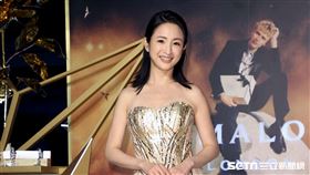 林依晨產後首次露面出席點燈儀式。（記者邱榮吉/攝影）