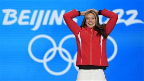 ▲美媒重批谷愛凌成為北京冬奧宣傳武器。（圖／美聯社／達志影像）