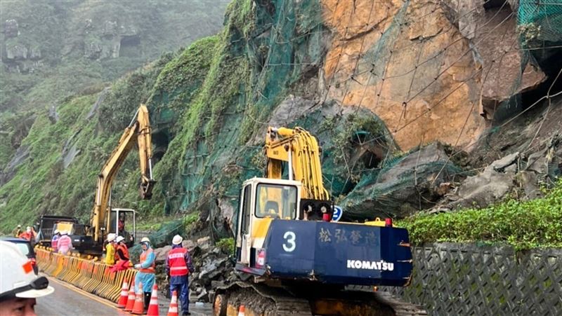 台2線落石封路清除　可改走台2丙線