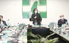 民進黨中常會  蔡英文發表新春談話（