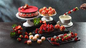 ▲ 草莓。（圖／50樓Café提供）